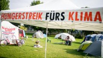 Berlin'de iklim için açlık grevi