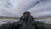 US Air Force F-35A Demo Team Avionics Member Flies in an F-16