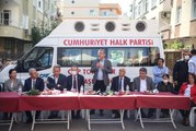 CHP Grup Başkanvekili Özel, Toroslar İlçe Başkanlığını ziyaretinde konuştu