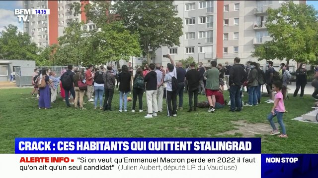 Paris: agacés par la situation autour des jardins d'Éole, des habitants quittent le quartier de Stalingrad