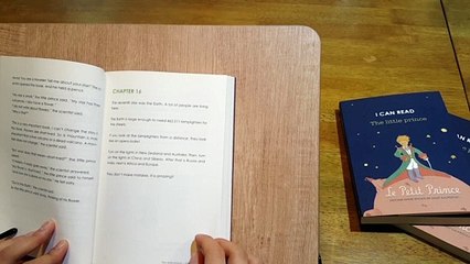 LEVEL2-16   英語版 星の王子さま 私も読めるI CAN READ シリーズ