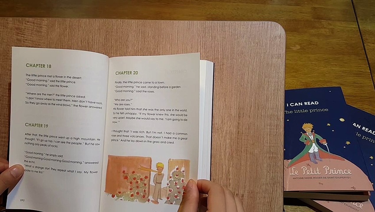 LEVEL2-18   英語版 星の王子さま 私も読めるI CAN READ シリーズ