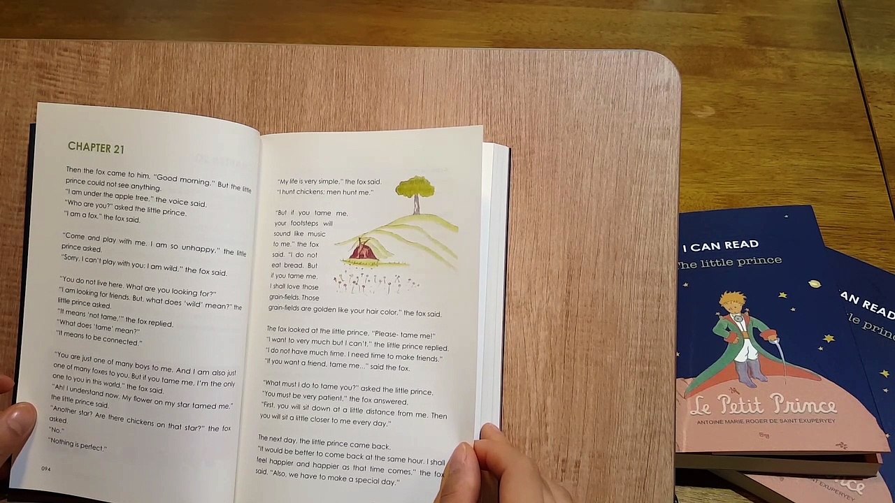LEVEL2-21   英語版 星の王子さま 私も読めるI CAN READ シリーズ