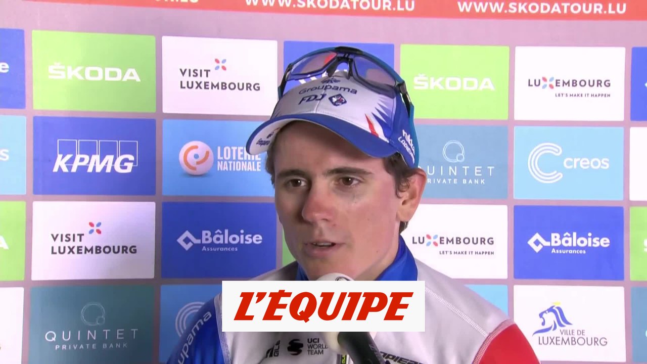 Gaudu : « J'ai tout donné jusqu'à la ligne » - Cyclisme - T. du Luxembourg