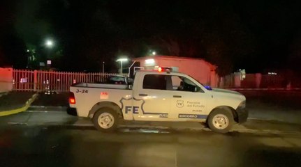 Policía del Estado resultó herido con arma de fuego luego de que intentaron robar su vehículo