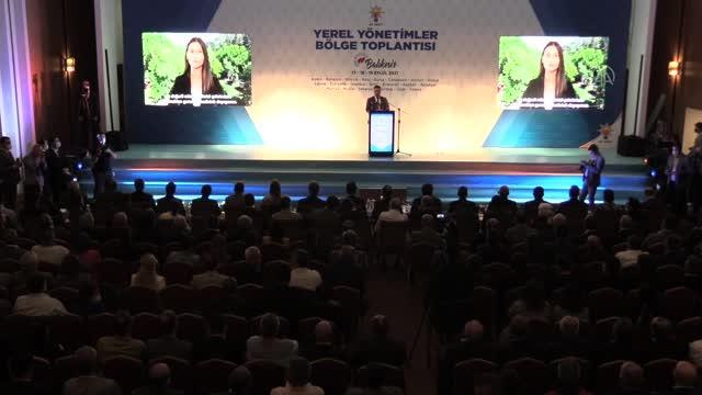 BALIKESİR - AK Parti Genel Başkan Yardımcısı Özhaseki, AK Parti Yerel Yönetimler Bölge Toplantısı'nda konuştu
