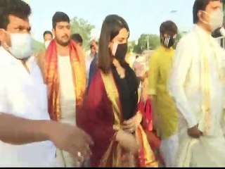 తిరుమల శ్రీవారి సేవలో సమంత అక్కినేని