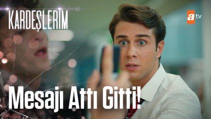 Tolga, Doruk'un gözleri önünde mesajı Asiye'ye attı - Kardeşlerim 20. Bölüm