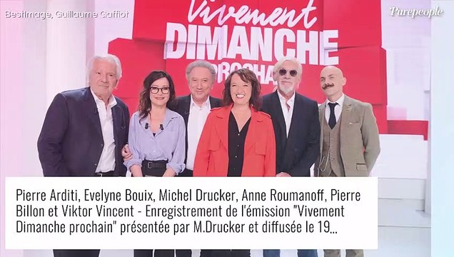 Vivement dimanche : Pierre Arditi et sa femme Evelyne Bouix complices face à Anne Roumanoff