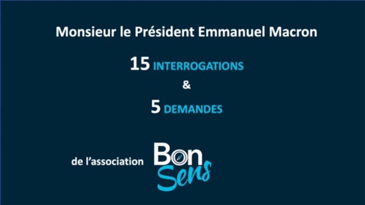 Monsieur le Président, nous avons des questions...
