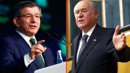 "Serok Ahmet" tartışmasında Davutoğlu'ndan Bahçeli'ye çok sert yanıt: Artık bir dersi hak etti