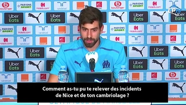 Luan Peres : Le cambriolage a été difficile