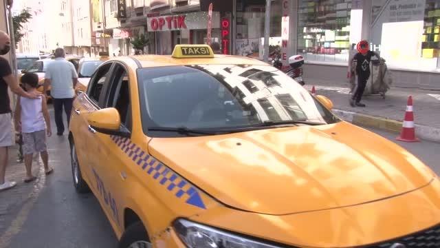 Doğum sancısı tutan kadın bindiği takside doğum yaptı