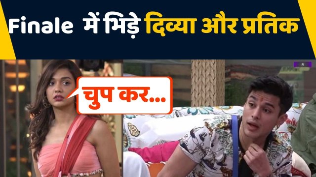 Bigg Boss OTT Finale: Karan Johar के सामने लड़े Divya Agarwal और Pratik Sehajpal | FilmiBeat