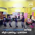 Govt School Students Raise Awareness Using Enjoy Enjaami Song Theme
