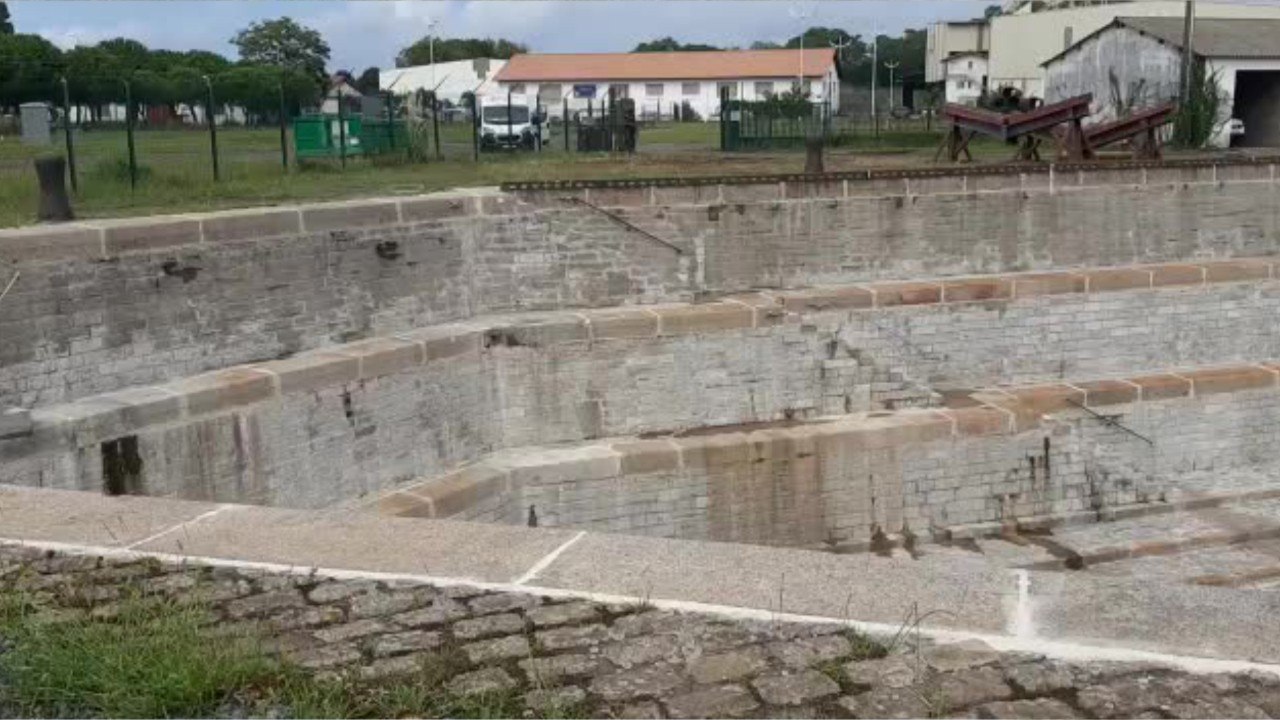 L'Hermione se prépare pour la cale sèche