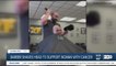 Barber shaves head to support woman with cancer