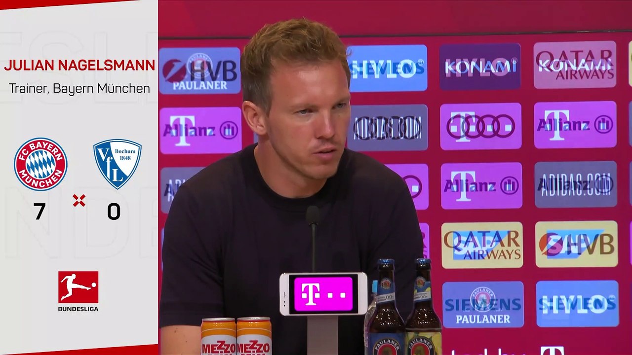 Nagelsmann lobt Sane: 'Sehr gute Entwicklung'