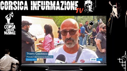 Reportage de FR3 Corse de la #GhjurnataInternaziunale de Corsica Libera