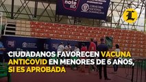 Ciudadanos favorecen aplicación de vacuna anticovid en menores de 6 años, si la misma sea aprobada