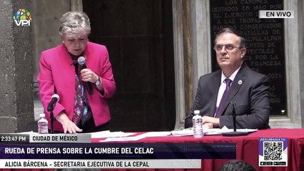 Rueda de prensa sobre la cumbre del CELAC - #18Sep