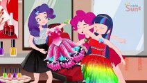 Princess Dress Up Contest & Makeup Nail Polishes Surprises, Hilarious Cartoon Compilation