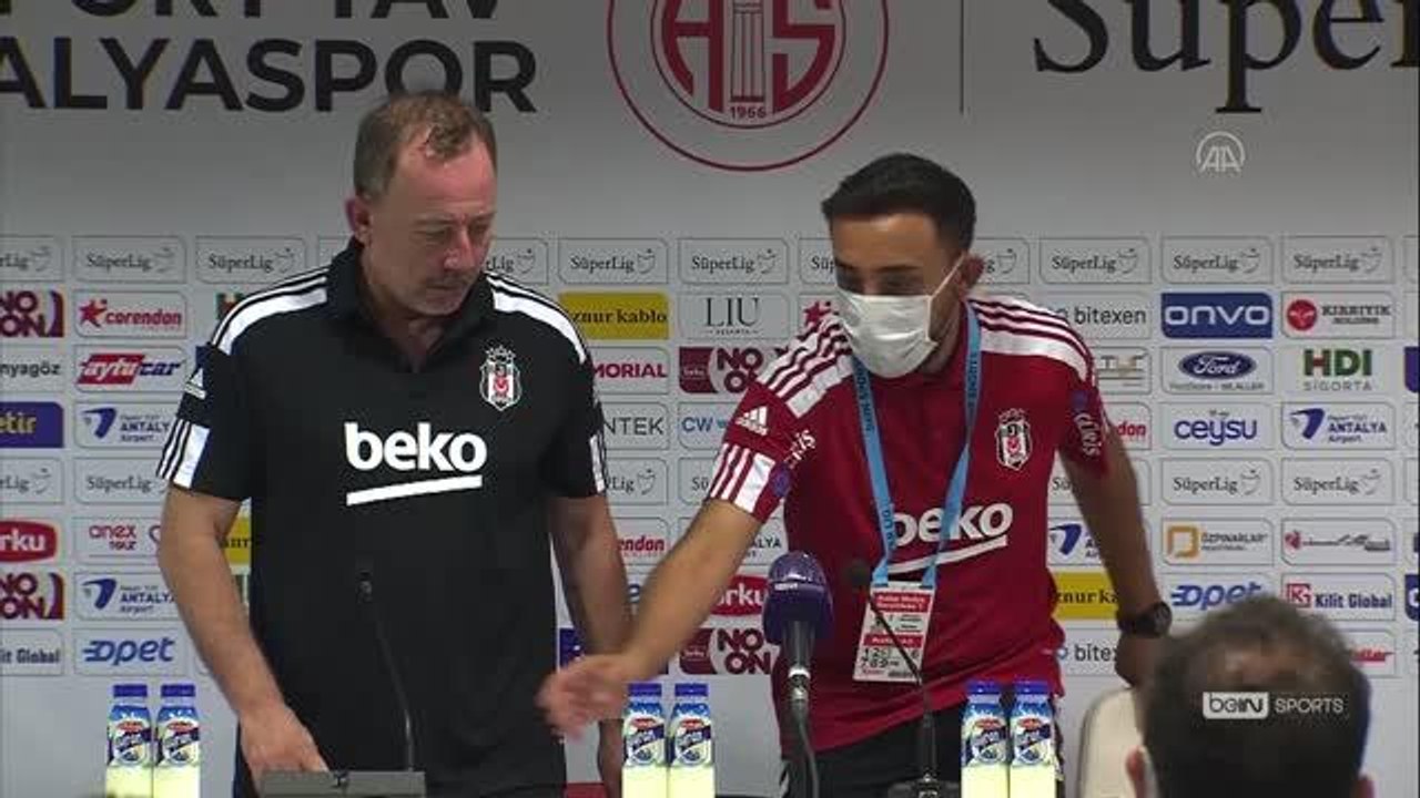 Antalyaspor -Beşiktaş maçının ardından - Sergen...
