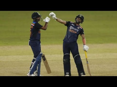 Ind Vs SL 2nd ODI : India Def SL By 3 Wickets...दीपक चाहर ने हारा हुआ मैच जिताया, वो भी बल्ले से