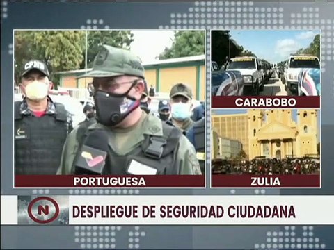 Entérate | Más 1.600 efectivos de seguridad son desplegados en el Edo. Portuguesa