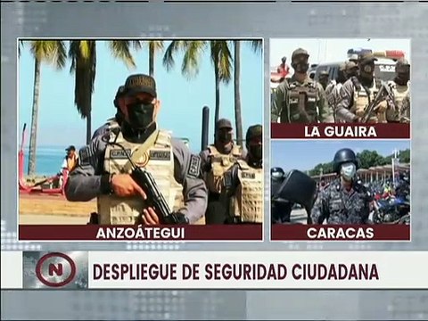 Entérate | 28 Cuadrantes de Paz son priorizados para despliegue de seguridad en el Edo. Anzoátegui