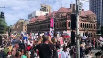 Protest in Melbourne: 200 Festnahmen, 6 Polizisten im Krankenhaus
