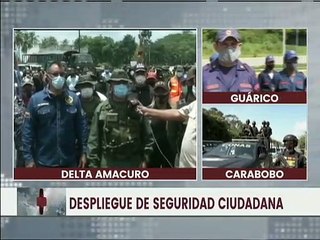 Entérate | Despliegue terrestre y marítimo de 1.500 funcionarios de seguridad en Delta Amacuro