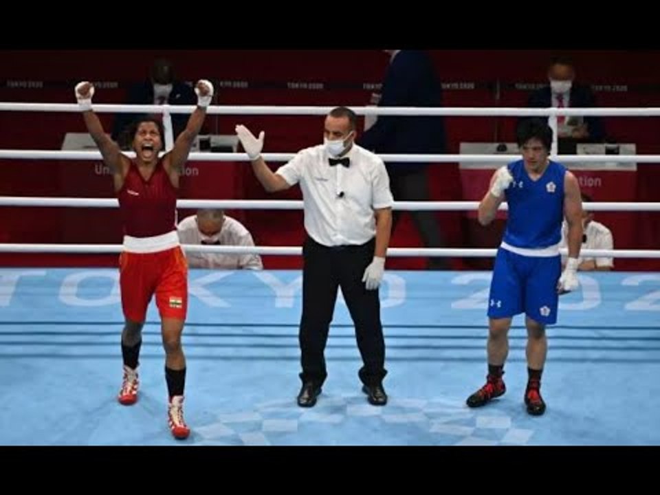 Tokyo Olympics ...Medal Confirmed In Boxing लवलीना ने पदक पक्का किया, पहुंची सेमीफाइनल में