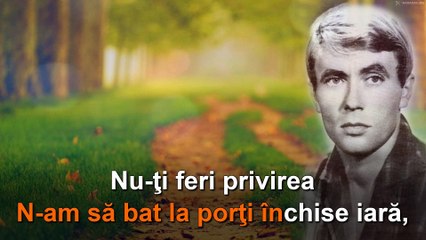 Dan Spătaru: "Drumurile noastre". Karaoke