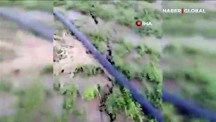 Ankara'da oluşan dev yüzey yarıkları korkuttu!