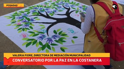 Conversatorio por la paz en la Costanera