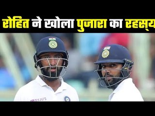 Rohit Sharma hails Pujara in Indian rebuild  ड्रेसिंग रूम में नहीं हुई कोई बात