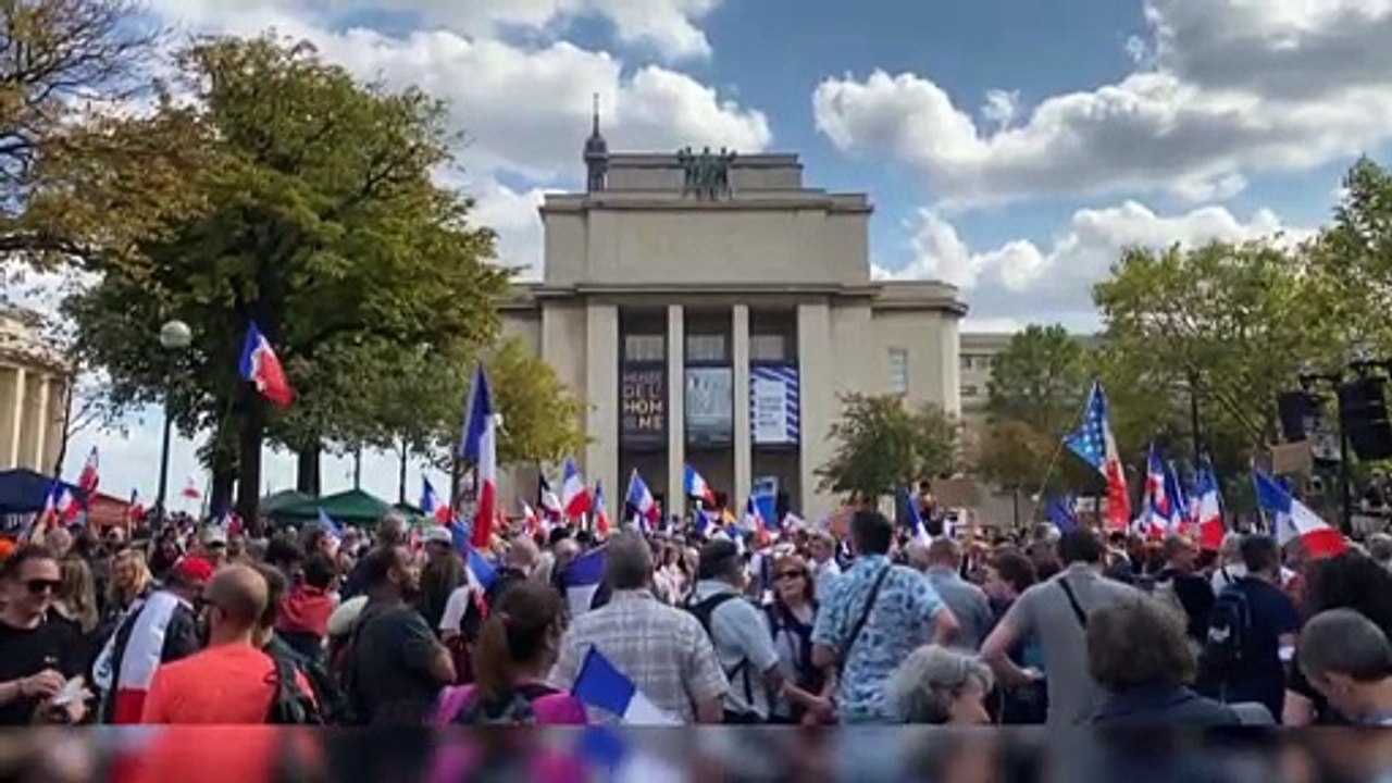 Anti-Corona-Proteste in Frankreich: Zahl der Teilnehmer sinkt