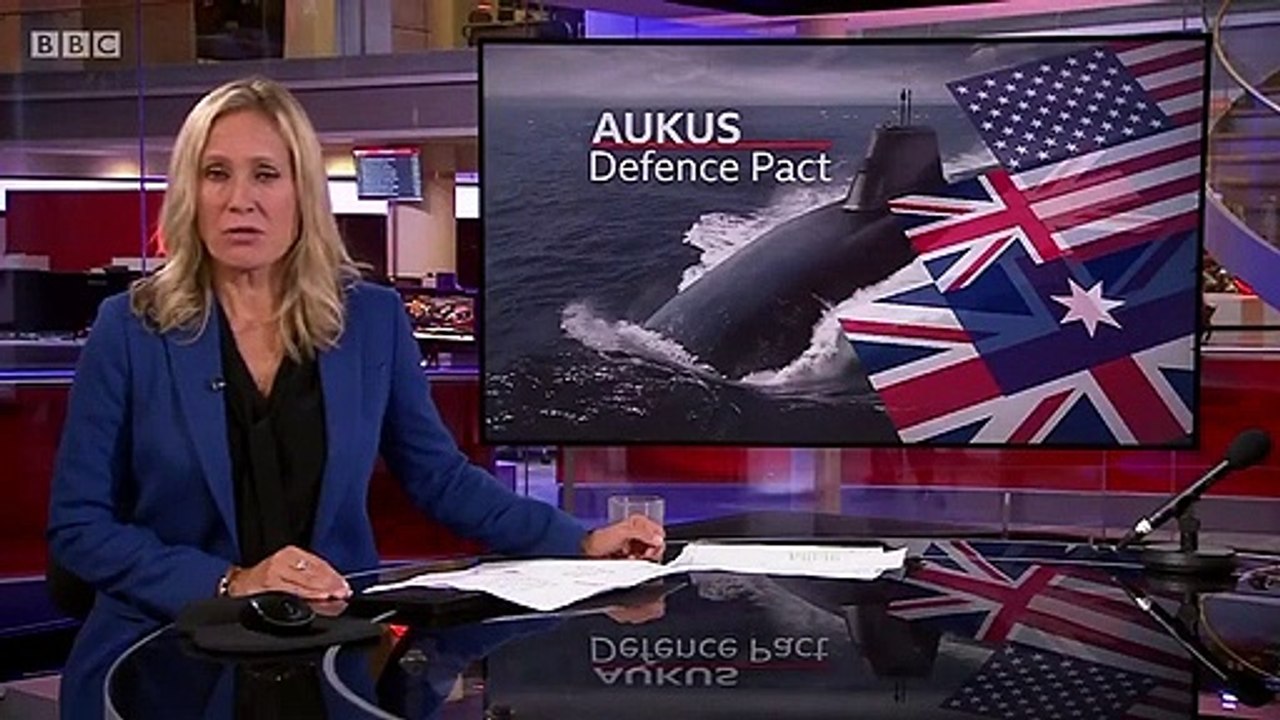 Chinese outrage at new US-UK-Australian security pact - BBC News
