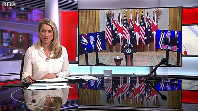 UK, US and Australia launch pact to counter China - BBC News