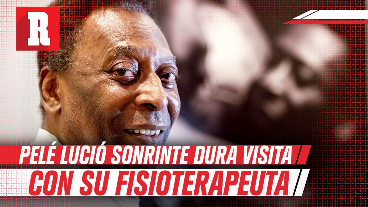 Pelé lució sonriente durante sesión de fisioterapia en hospital