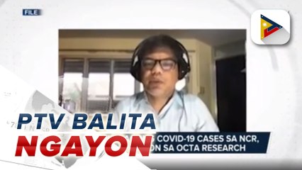 Pagtaas umano ng bagong COVID-19 cases sa NCR, bumagal pa ayon sa OCTA Research