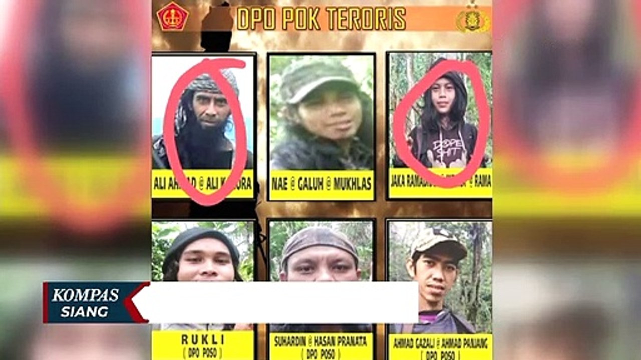 Pemimpin Teroris MIT Poso Ali Kalora dan Anak Buah Tewas Tertembak