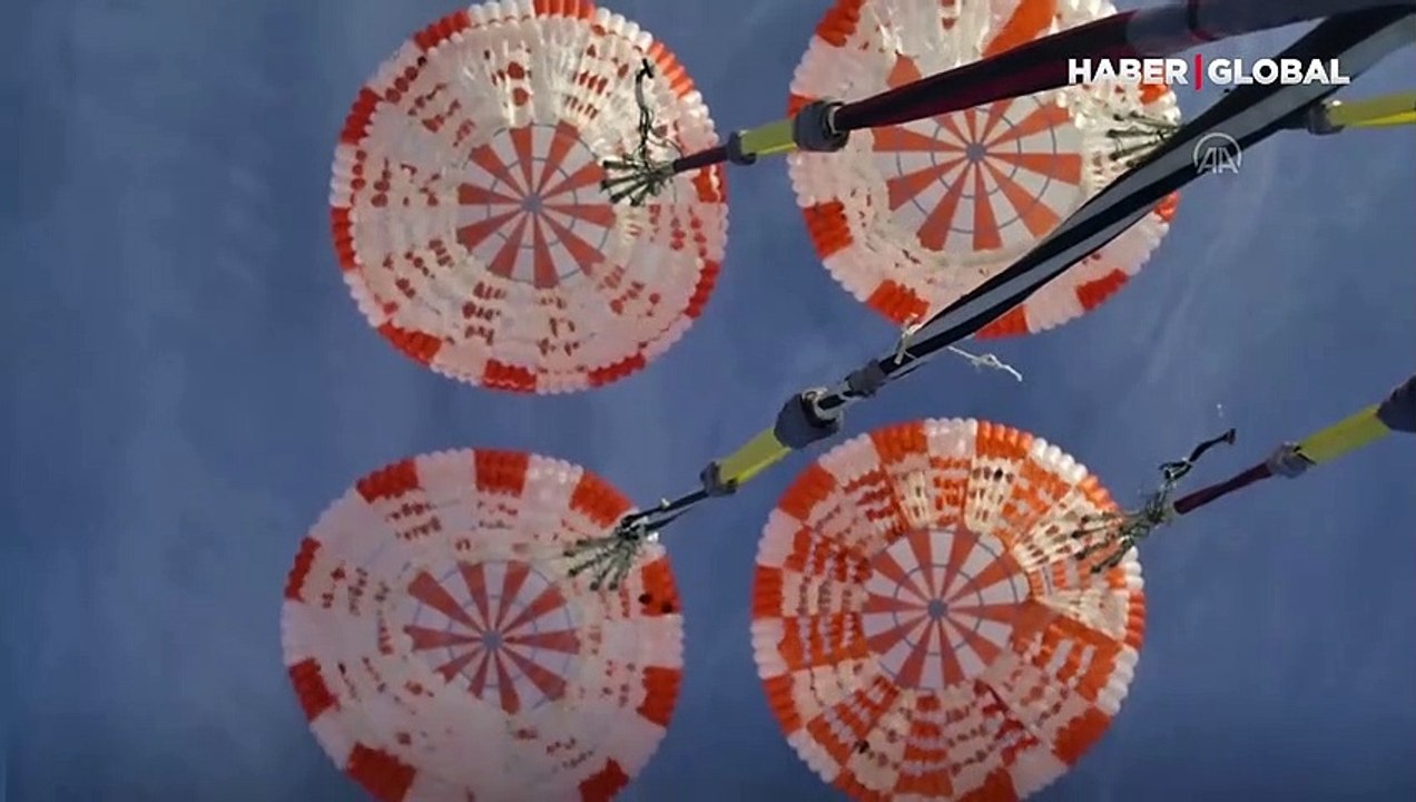 SpaceX'in 3 günlük uzay yolculuğu sona erdi! Uzay turistleri güvenli şekilde dünyaya döndü