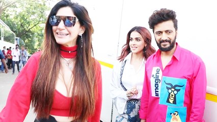 Ritiesh Deshmukh And Genelia On The Sets Of Bigg Boss OTT Finale