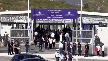 La Grèce inaugure à Samos son premier camp "fermé" pour demandeurs d'asile