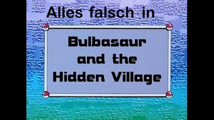 Alles Falsch in Pokémon: Episode 10 (Bisasam und das versteckte Idyll)