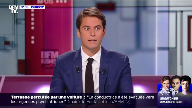 Gabriel Attal: Il y aura un échange téléphonique dans les tous prochains jours entre Emmanuel Macron et Joe Biden