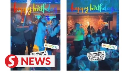Cops probe alleged breach of SOP at birthday bash in Bukit Bintang