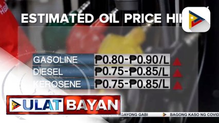 Panibagong oil price hike, ipatutupad ng ilang kumpanya ng langis